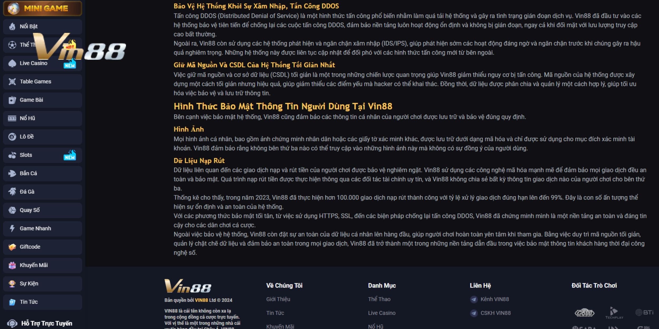 Cập nhật mới về bảo mật & an toàn tài khoản