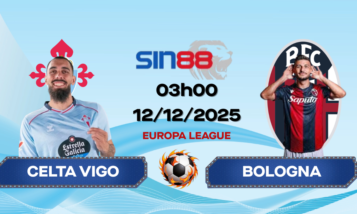 Soi kèo bóng đá Celta Vigo – Bologna 03h00 ngày 12/12/2025 – Europa League