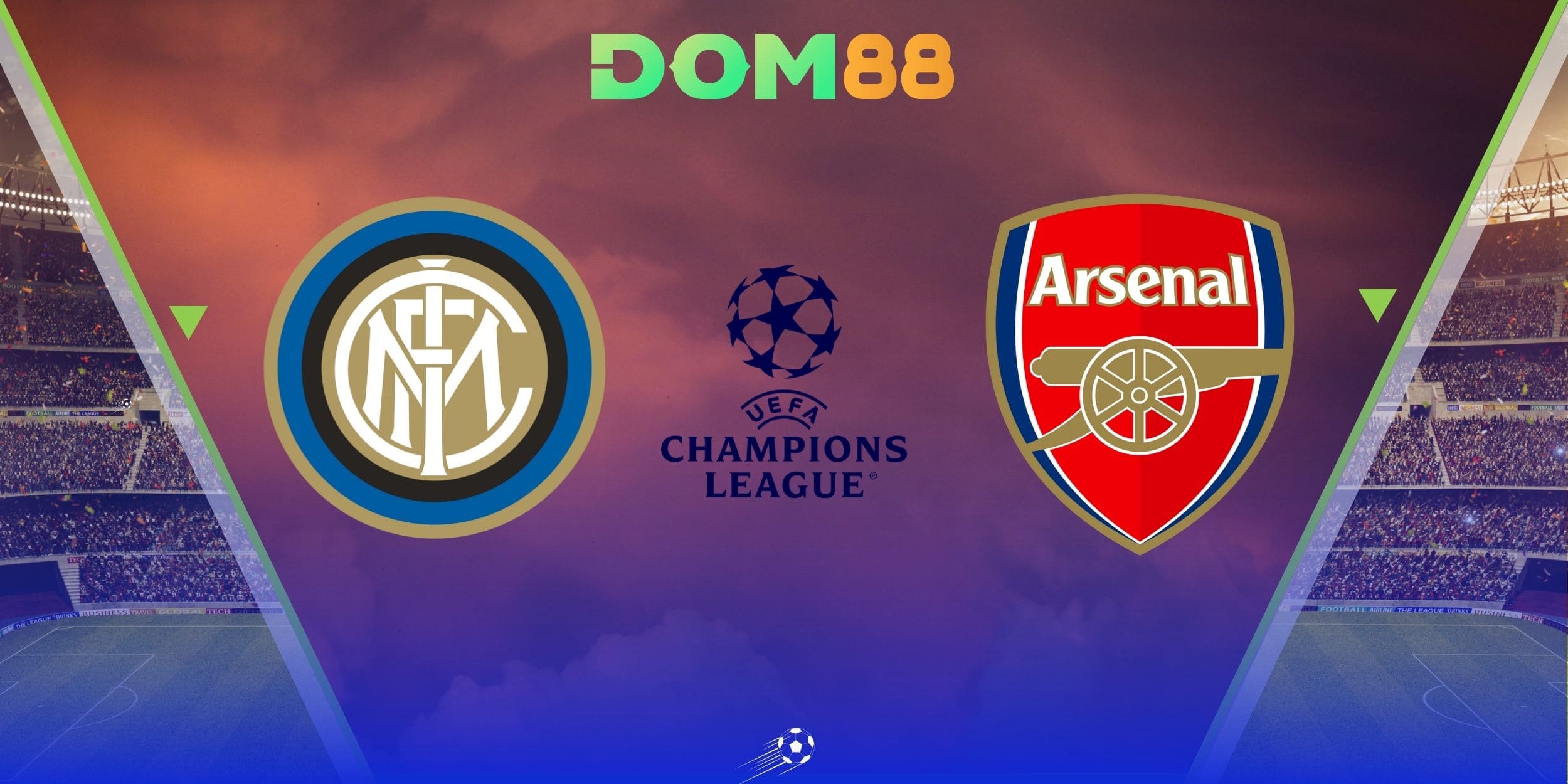 Inter Milan vs Arsenal mang tính chất then chốt tại vòng đấu C1