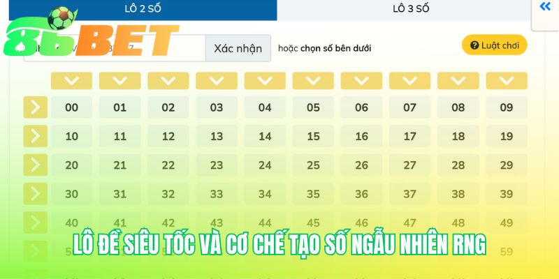 Lô đề siêu tốc với công nghệ RNG bảo đảm tính minh bạch