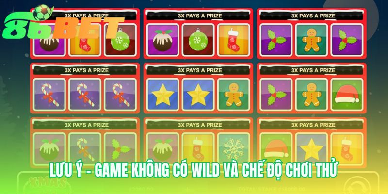 Game không có biểu tượng Wild và vòng quay miễn phí