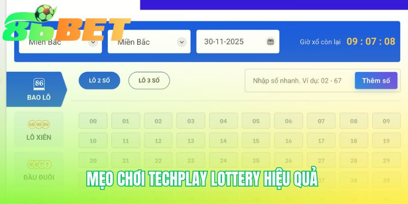 Các mẹo chơi Techplay Lottery giúp quản lý vốn và soi cầu