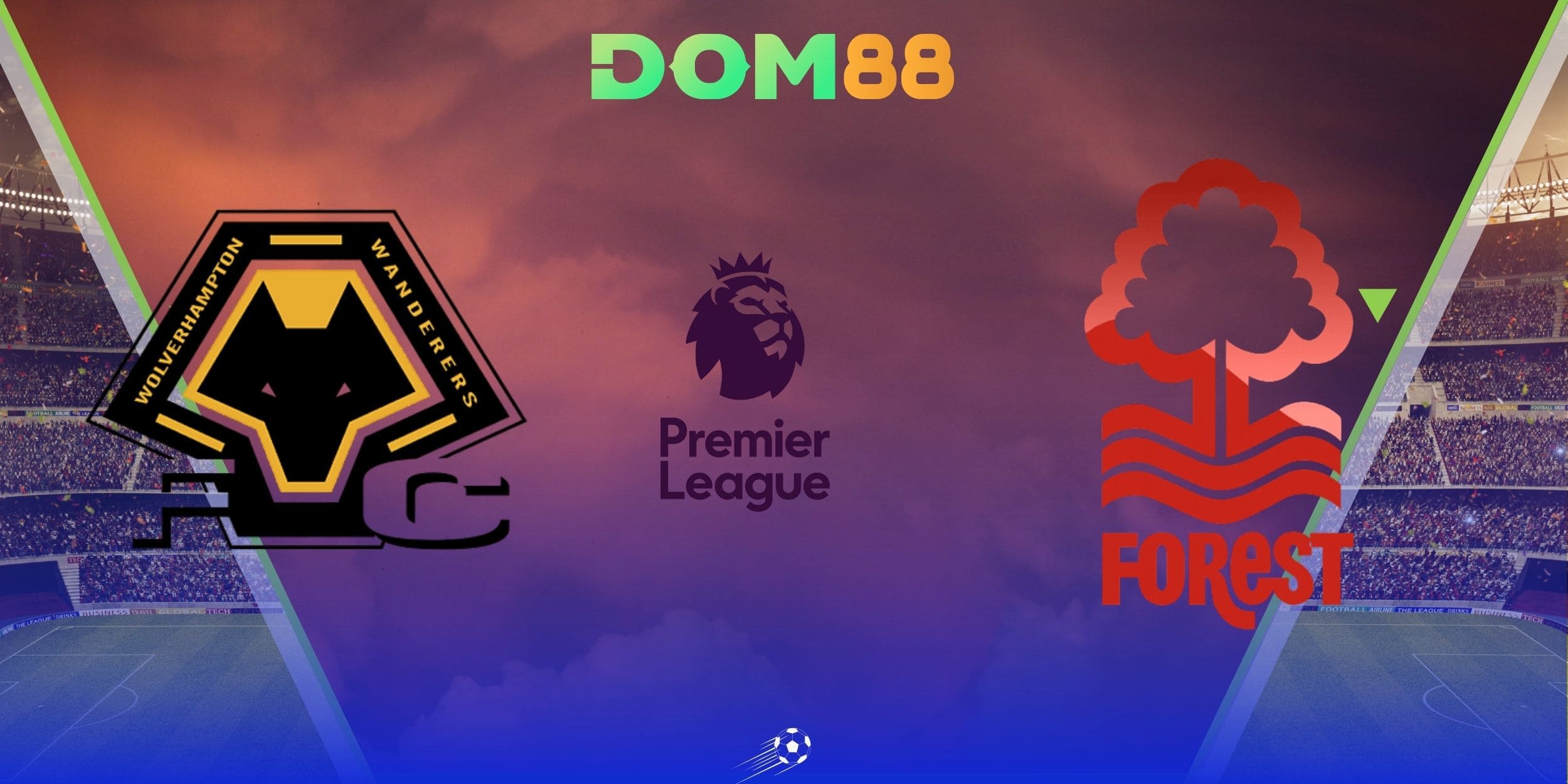 Molineux - Sân khấu quyết định cuộc đụng độ Wolves vs Nottingham Forest