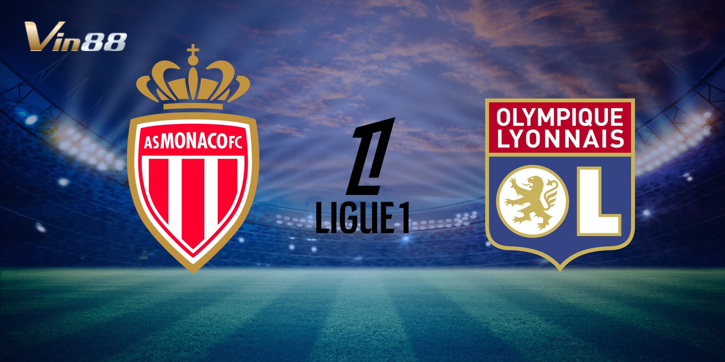 Monaco vs Olympique Lyonnais sẽ diễn ra vào tối ngày 03-01-2026