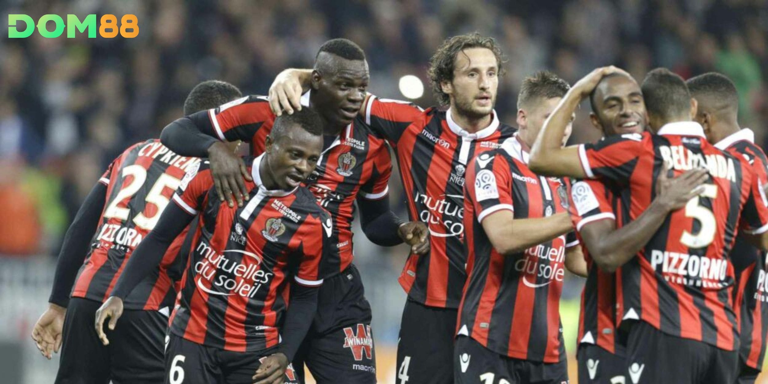Nice chưa tìm được sự ổn định cần thiết sau 16 vòng đấu tại Ligue 1