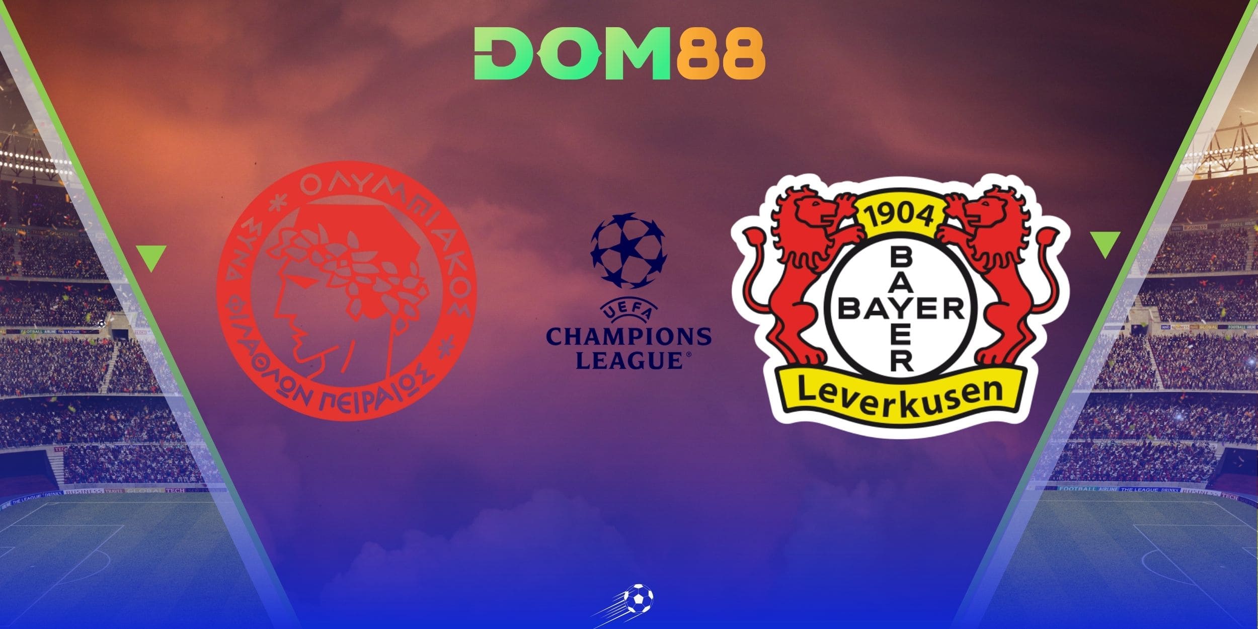 Olympiakos Piraeus vs Bayer Leverkusen hứa hẹn thế trận cân bằng tại Karaiskakis