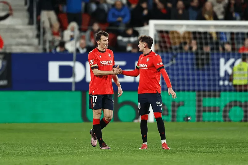 Thành tích thi đấu gần đây của Osasuna vs Levante