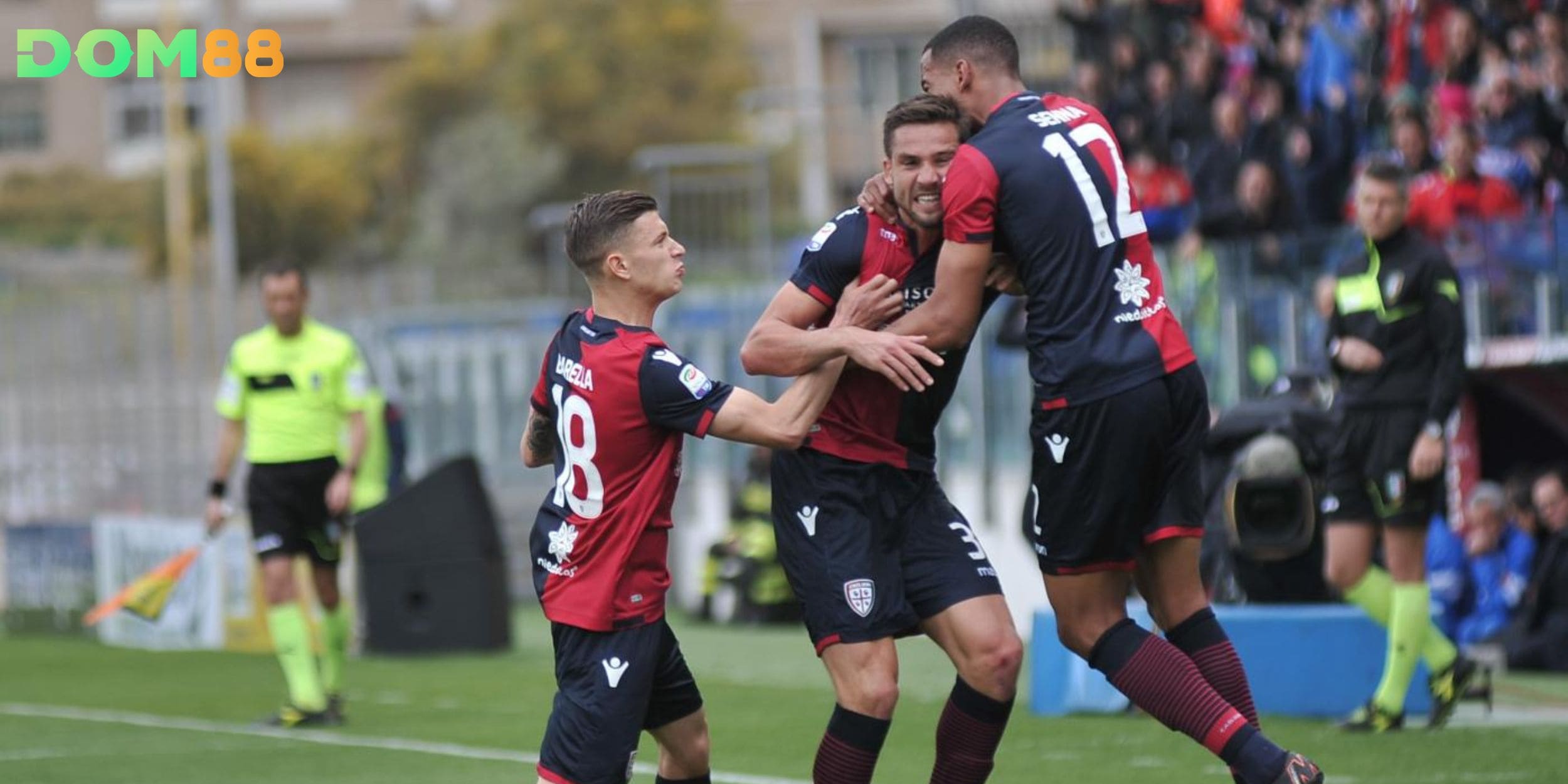 Phong độ của đội khách Cagliari sau 14 vòng Serie A