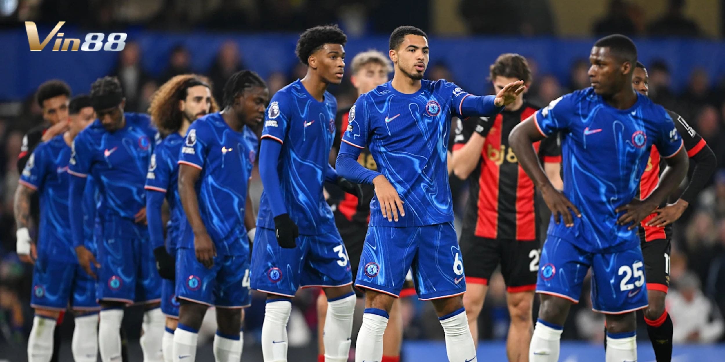 So sánh đội hình ra sân giữa AFC Bournemouth vs Chelsea