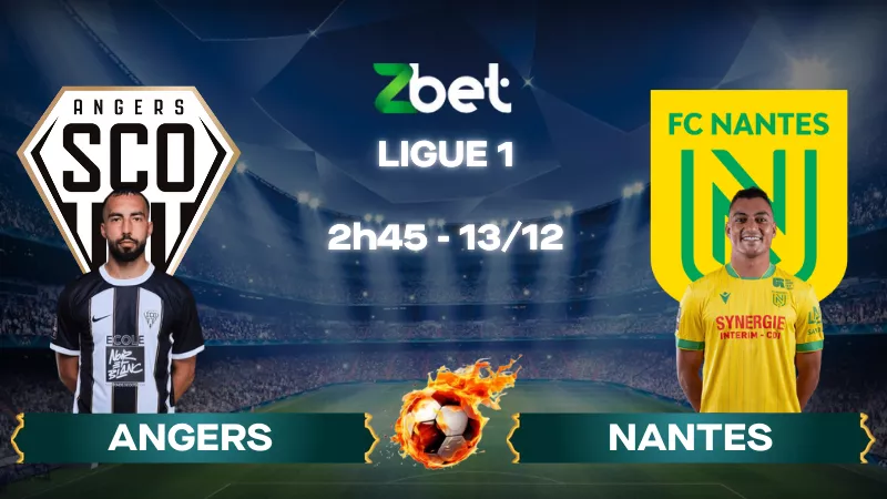 Nhận định soi kèo Angers vs Nantes – 02h45 13/12/2025 – Ligue 1