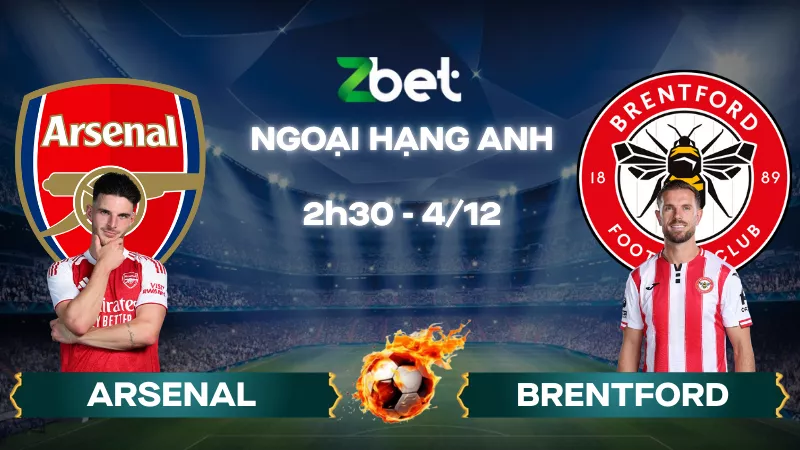 Nhận định soi kèo Arsenal vs Brentford - 02h30 04/12/2025 - Ngoại hạng Anh