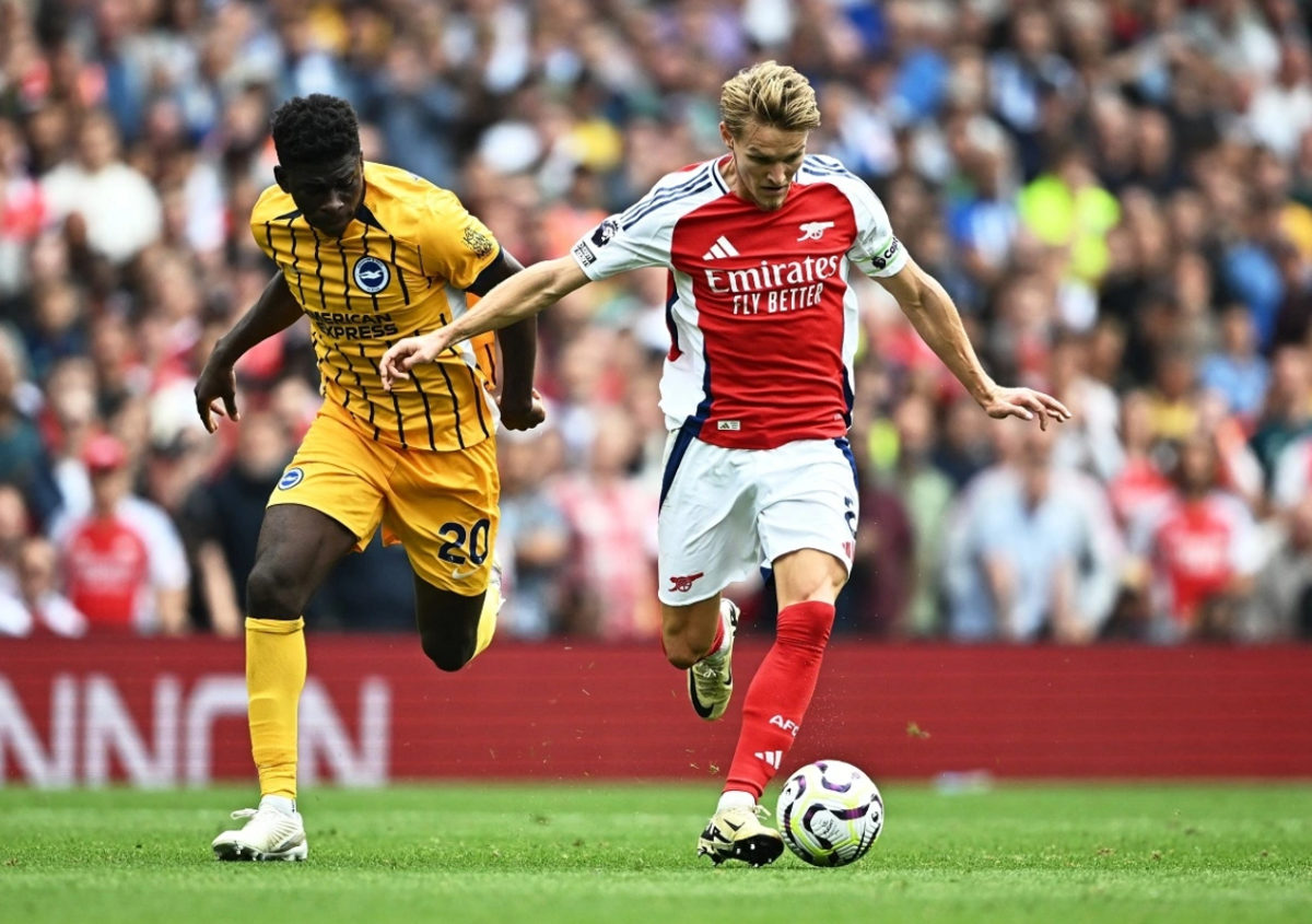 Dự đoán tỷ số Arsenal - Brighton: 1-0
