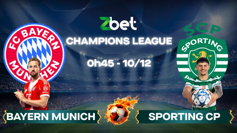 Nhận định soi kèo Bayern Munich vs Sporting CP – 00h45 10/12/2025 – Champions League