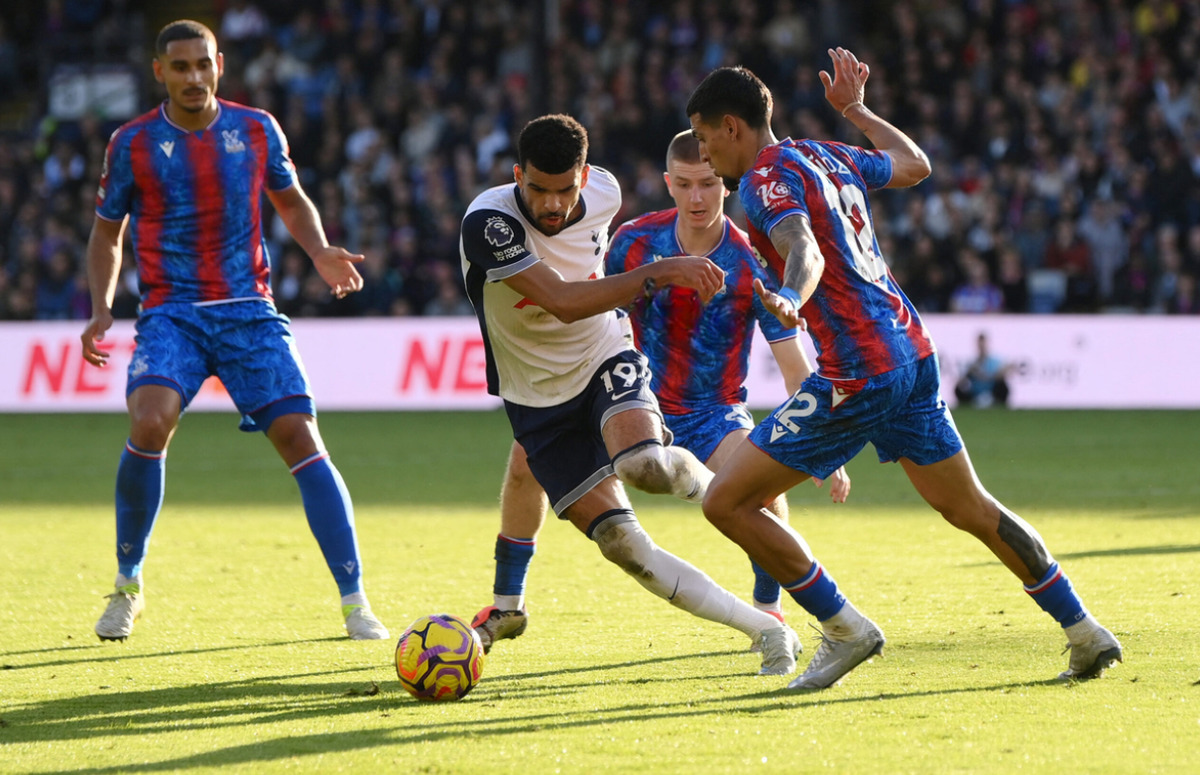 Dự đoán tỷ số Crystal Palace - Tottenham: 2-1