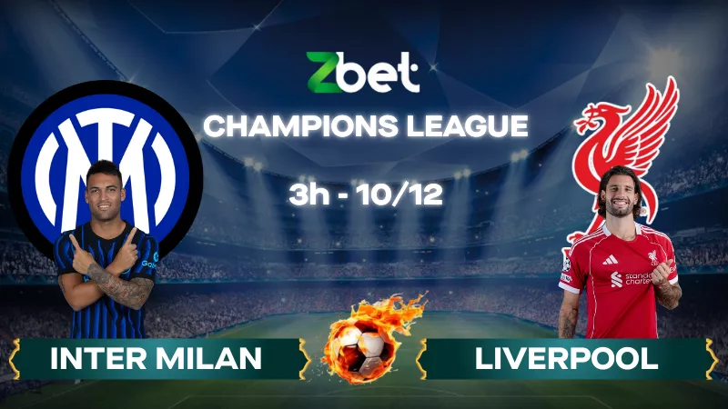 Nhận định soi kèo Inter Milan vs Liverpool – 03h00 10/12/2025 – Champions League