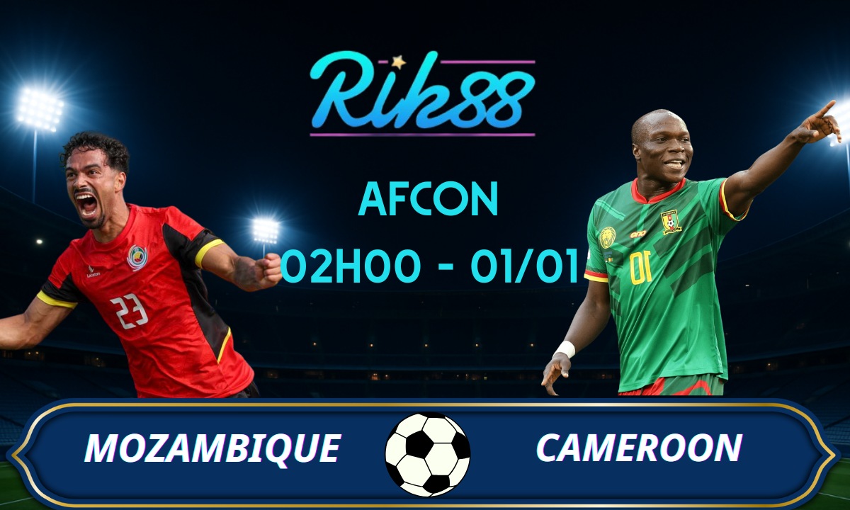 Soi kèo Mozambique vs Cameroon – 02h00 ngày 01/01/2026 – AFCON