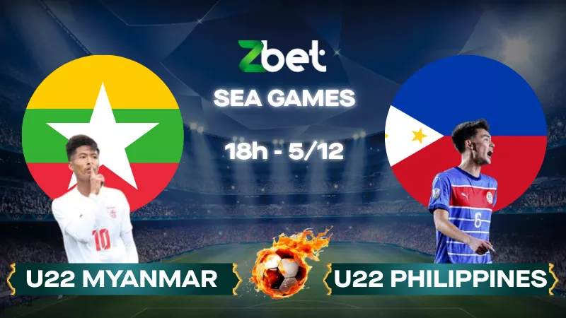 Nhận định soi kèo U22 Myanmar vs U22 Philippines - 18h00 05/12/2025 - Sea Games