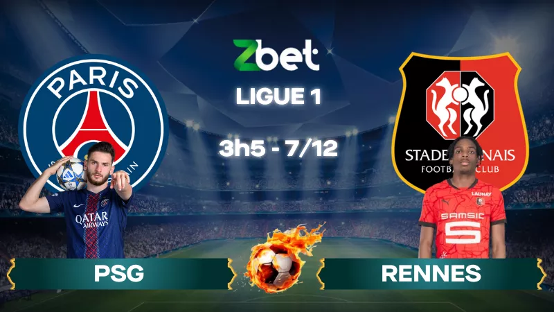 Nhận định soi kèo PSG vs Rennes – 03h05 07/12/2025 – Ligue 1