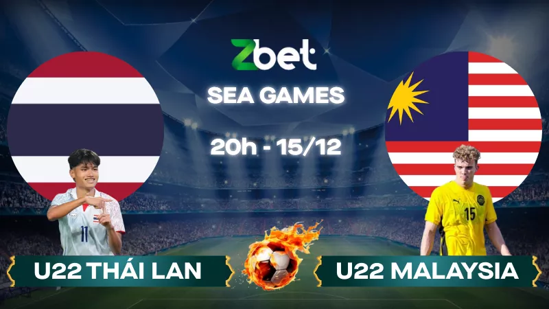 Nhận định soi kèo U22 Thái Lan vs U22 Malaysia - 20h00 15/12/2025 - SEA Games