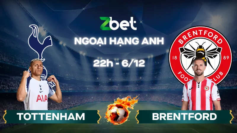 Nhận định soi kèo Tottenham vs Brentford - 22h00 06/12/2025 - Ngoại hạng Anh