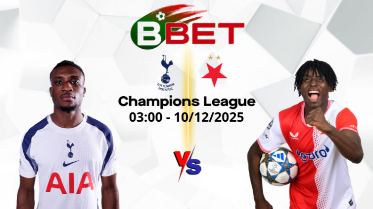 Tỷ lệ kèo nhà cái Tottenham vs Slavia Praha | 03:00 10/12/2025 – Champions League
