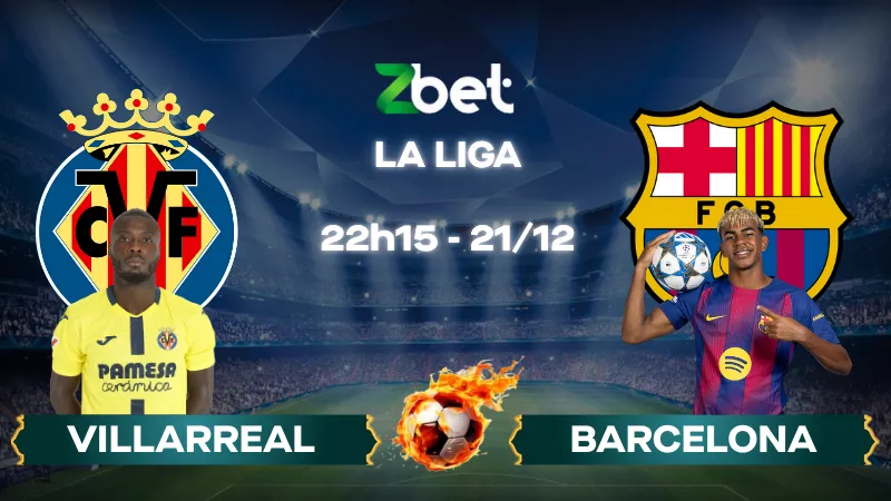 Nhận định soi kèo Villarreal vs Barcelona – 22h15 21/12/2025 – La Liga