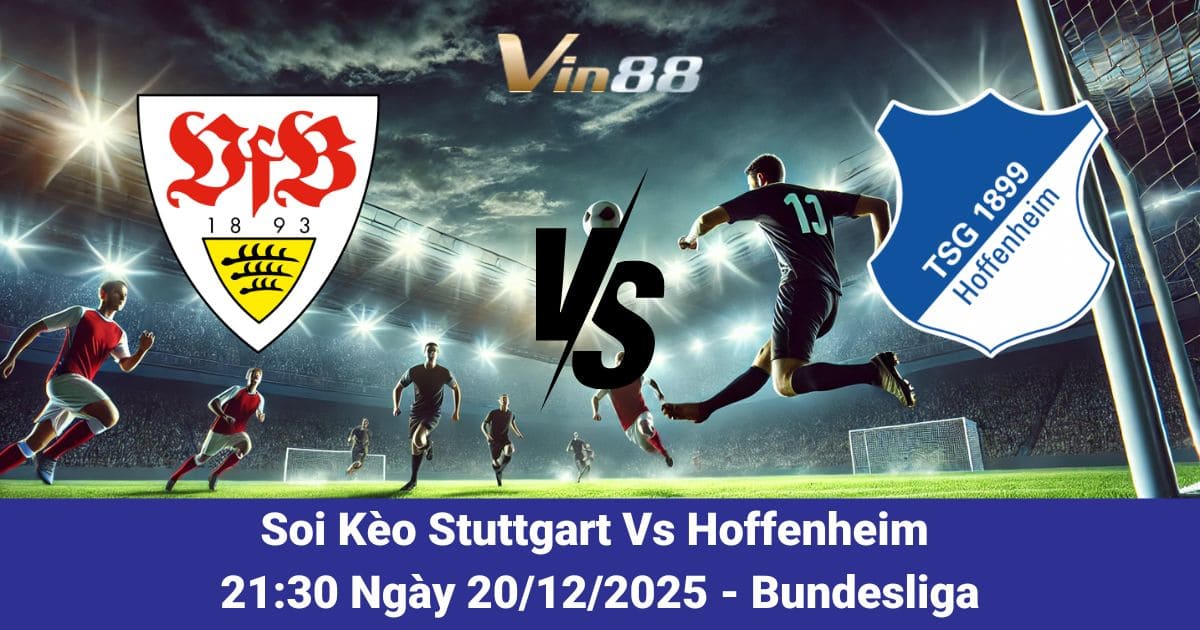 Soi kèo Stuttgart Vs Hoffenheim ngày 20/12/2025