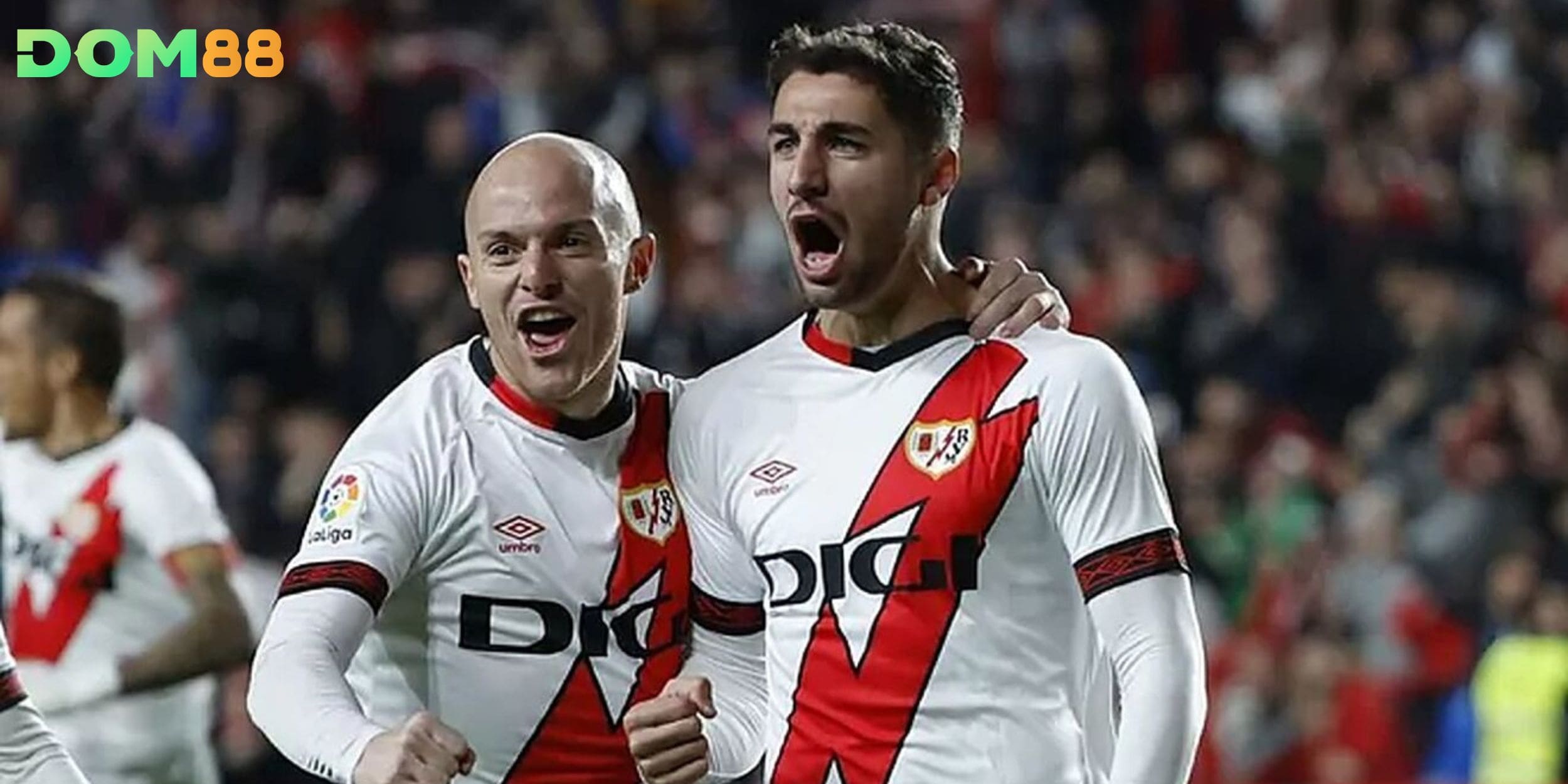 Thềm phong độ của đội khách Rayo Vallecano sau 15 vòng La Liga