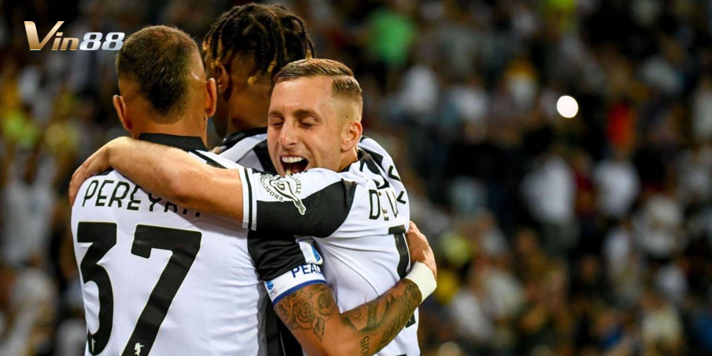 Tình hình của đội chủ nhà Udinese sau 14 vòng Serie A