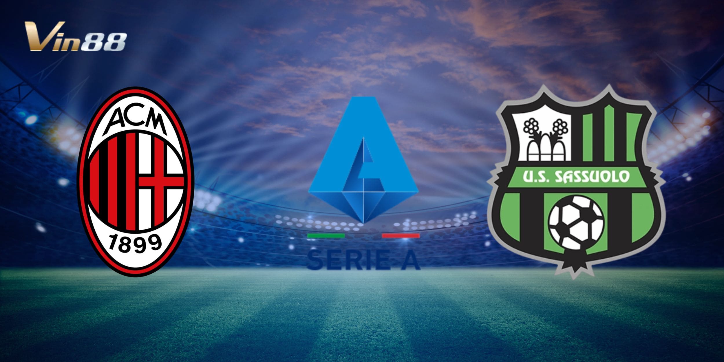 Trận đấu Milan vs Sassuolo ngày 14/12/2025 - Serie A