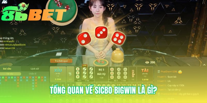 Sicbo trò chơi cá cược dựa trên tổng điểm ba viên xí ngầu
