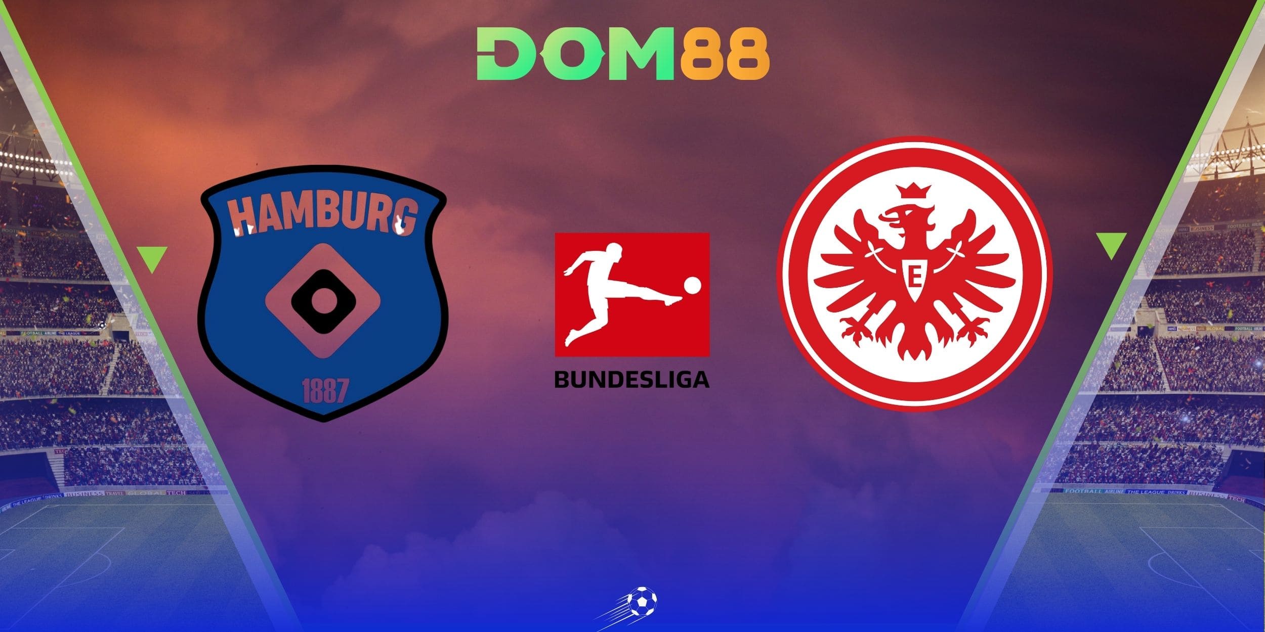 Trận Hamburger SV vs Eintracht Frankfurt sẽ diễn ra vào 21:30 ngày 25/12/2025