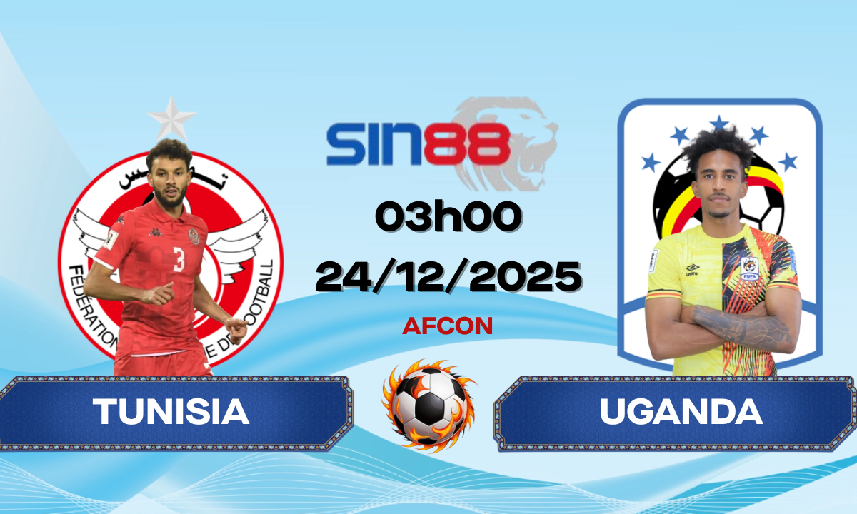Soi kèo bóng đá Tunisia – Uganda 03h00 ngày 24/12/2025 – AFCON