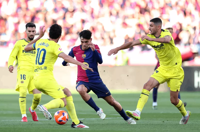 Thành tích thi đấu gần đây của Villarreal vs Barcelona