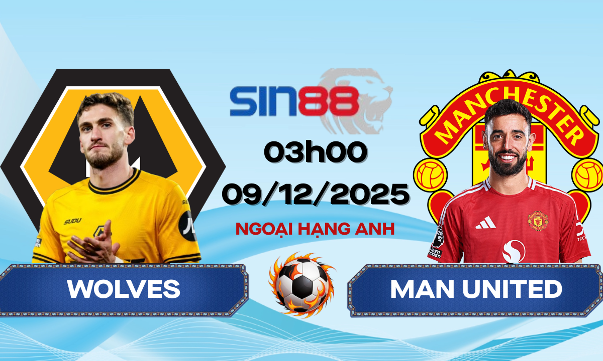 Soi kèo bóng đá Wolves – Manchester United 03h00 ngày 09/12/2025 – Ngoại hạng Anh