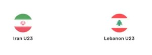 Kèo nhà cái U23 Iran vs U23 Lebanon uk88