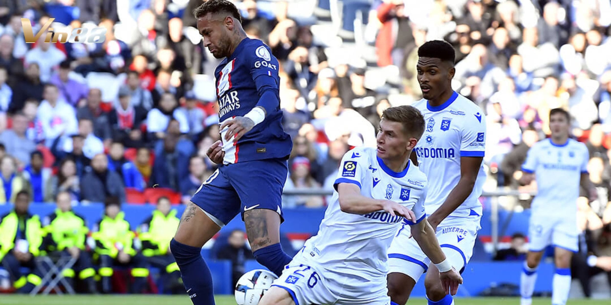 Auxerre vs Paris Saint-Germain cho thấy kèo cửa trên PSG áp đảo