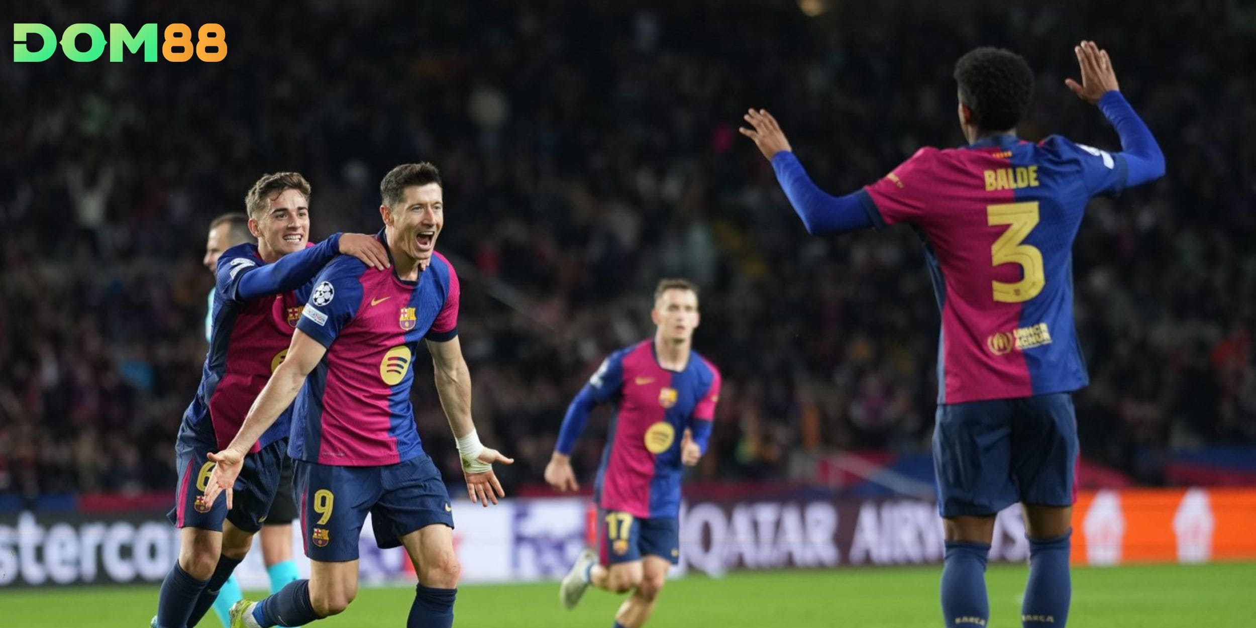 Barcelona cho thấy ưu thế rõ rệt về điểm số tại Champions League