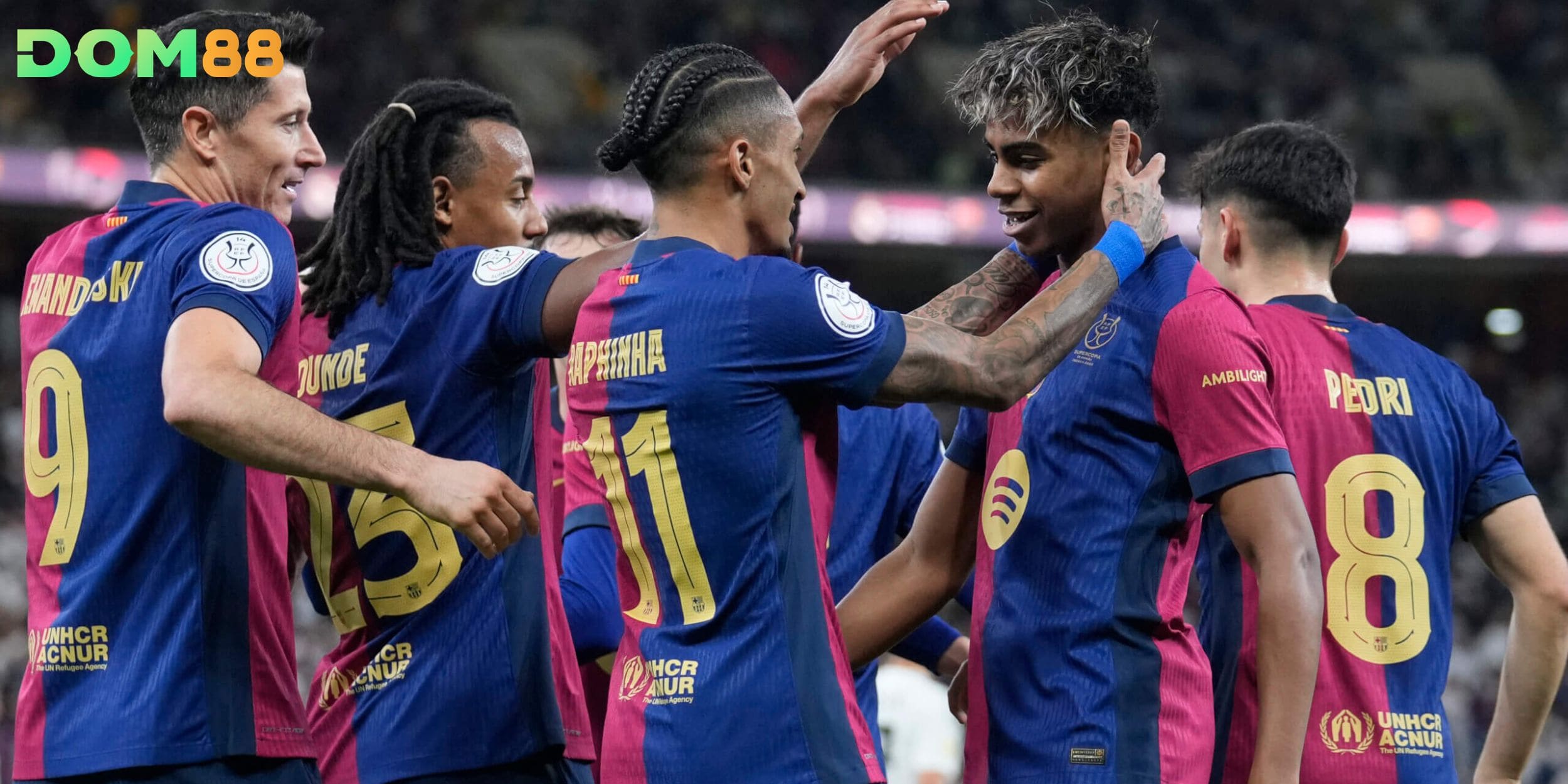 Barcelona thể hiện phong độ ổn định tại Champions League mùa này