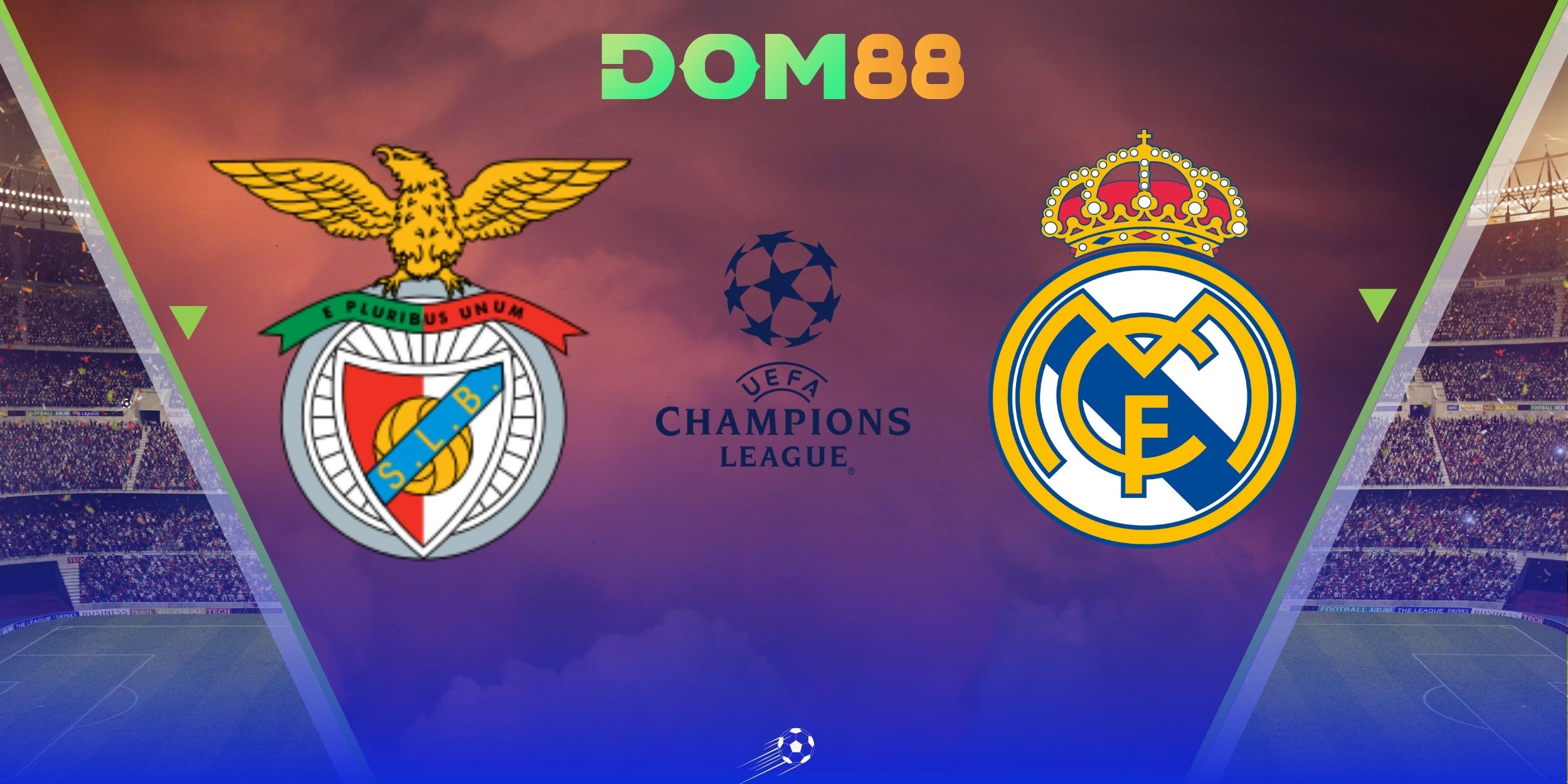 Benfica vs Real Madrid và lợi thế sân nhà của đại diện Bồ Đào Nha