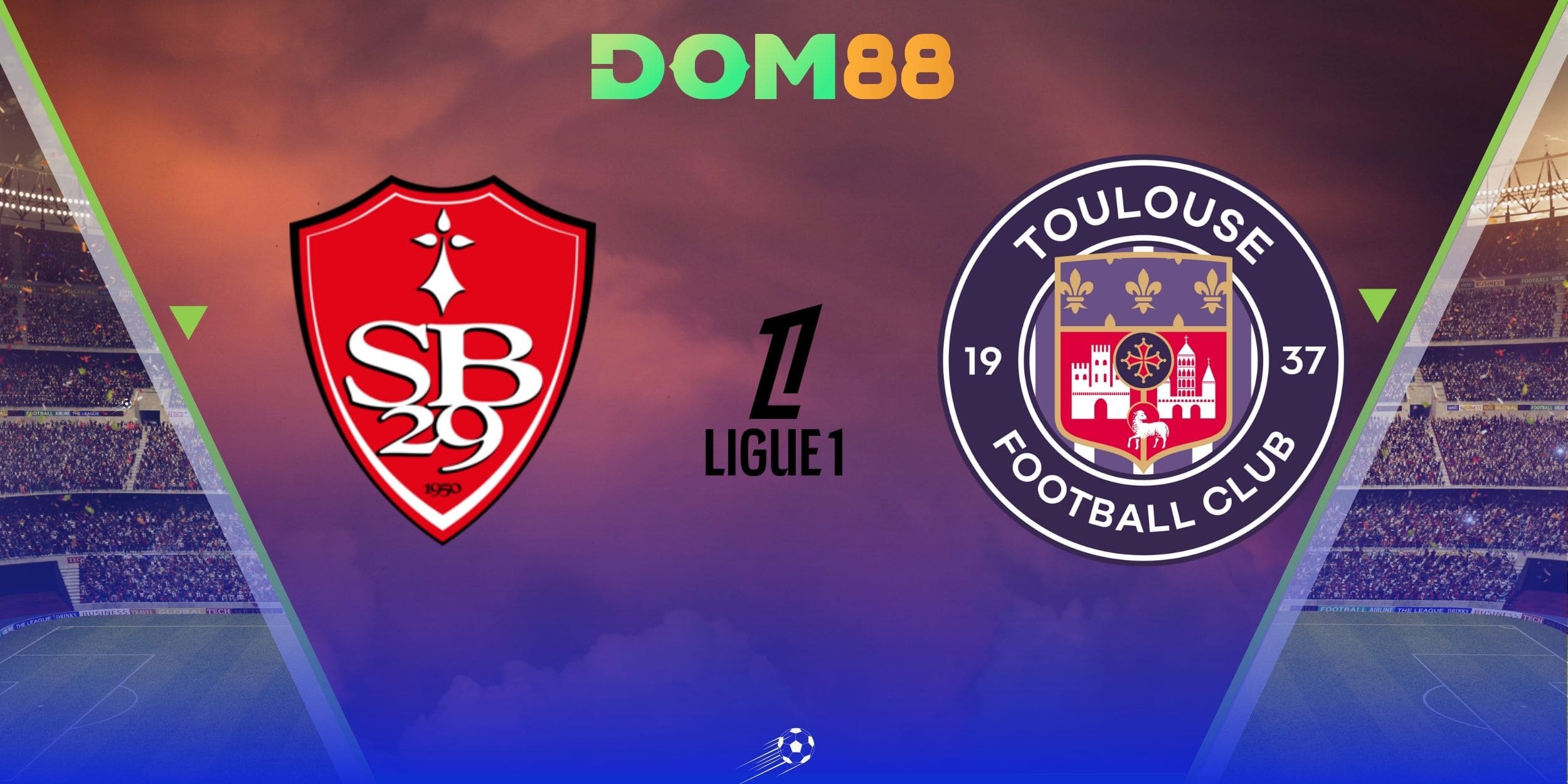 Brest vs Toulouse sẽ diễn ra vào lúc 23:15 ngày 25-01-2026