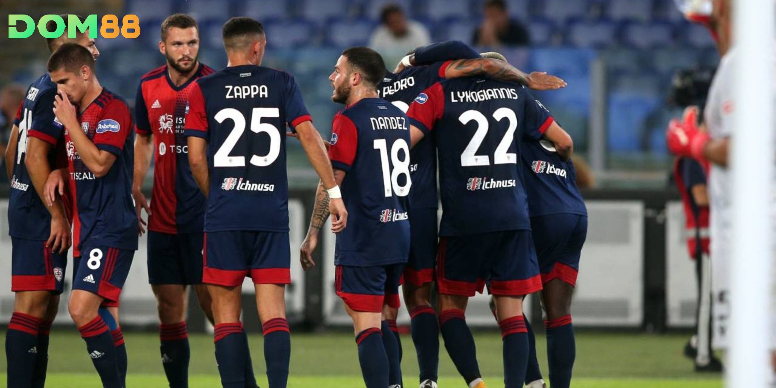 Cagliari chịu áp lực lớn khi bám sát nhóm cuối BXH Serie A