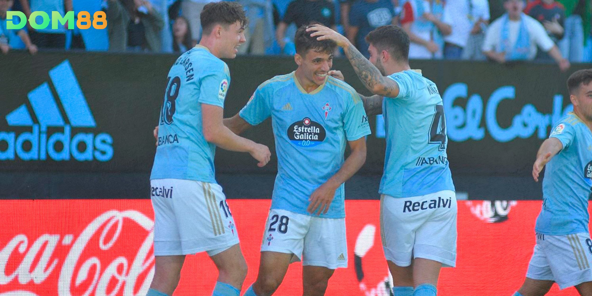 Celta de Vigo giữ vị trí thứ 7 với phong độ ổn định trước tuần 20