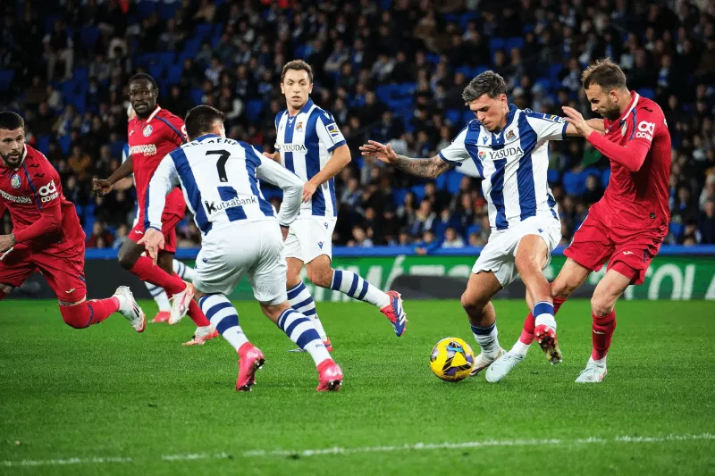 Thành tích thi đấu gần đây của Getafe vs Real Sociedad