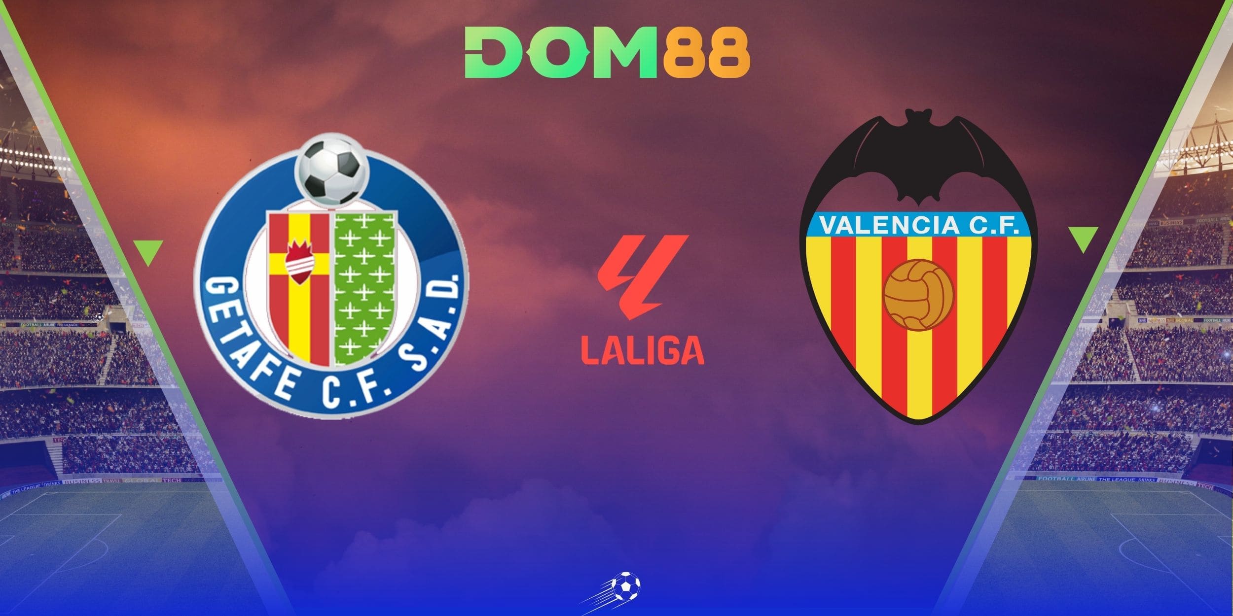 Getafe vs Valencia diễn ra lúc 20:00 ngày 18-01-2026 tại Coliseum Alfonso Pérez
