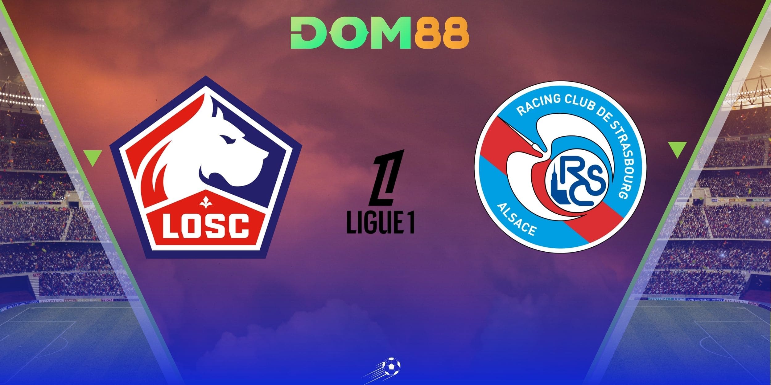 Lille vs Strasbourg là cặp đấu đáng chú ý vòng 19 Ligue 1