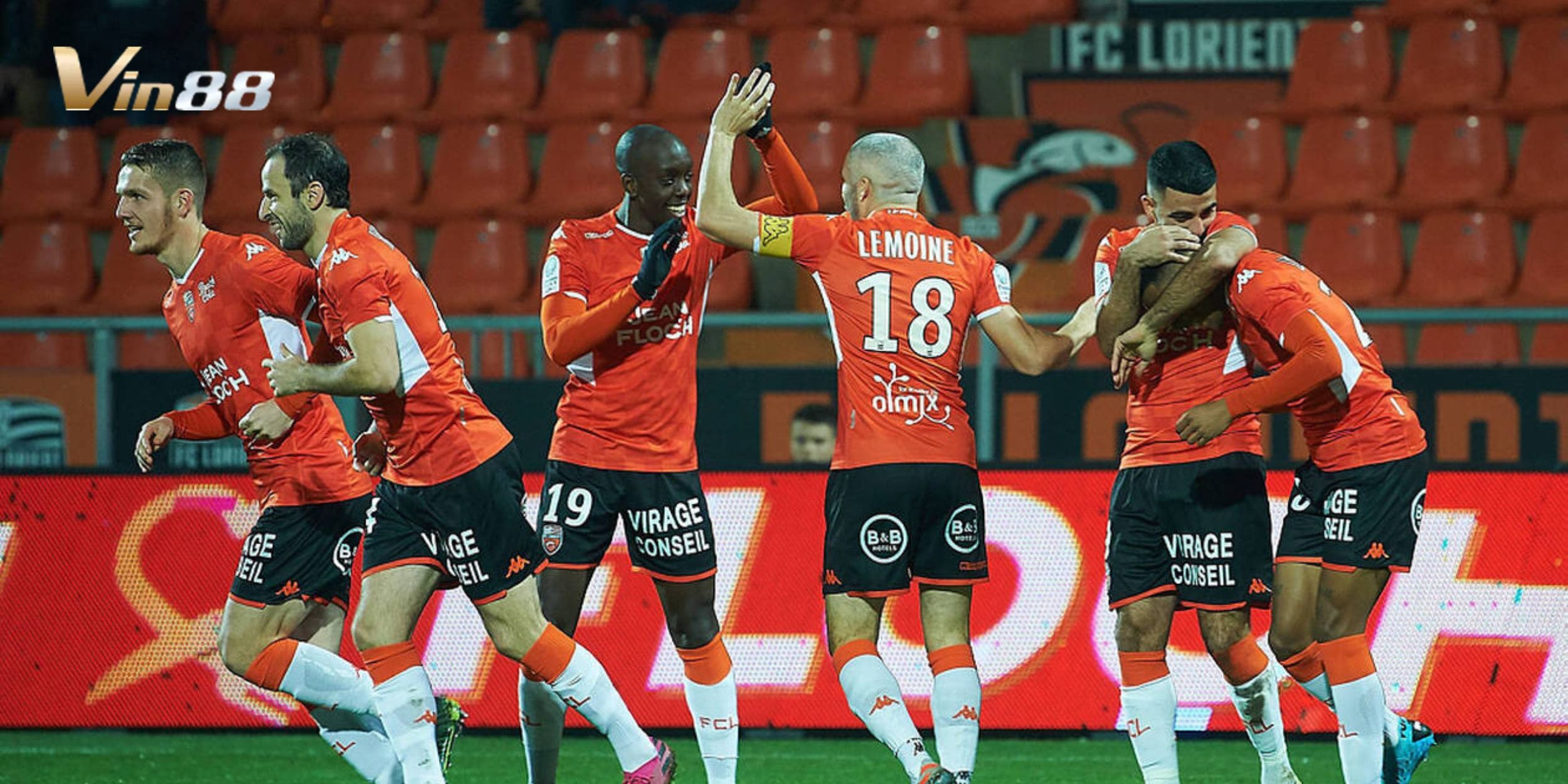 Lorient thể hiện phong độ trung bình, ưu tiên lối chơi thận trọng