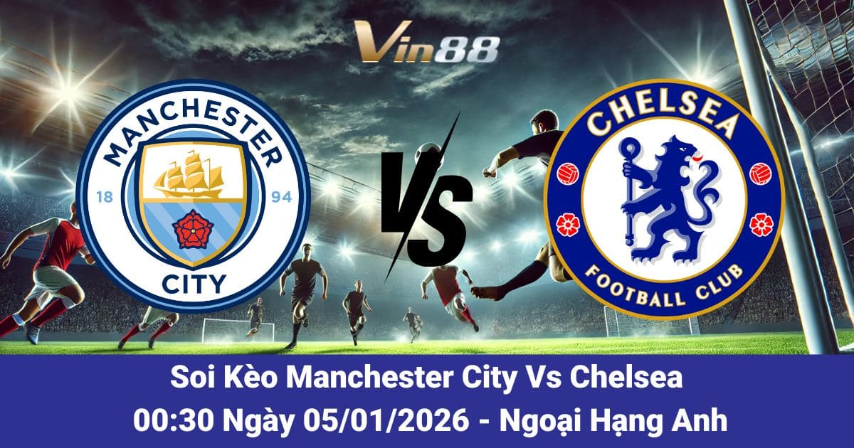 Soi Kèo Manchester City Vs Chelsea 05/01/2026