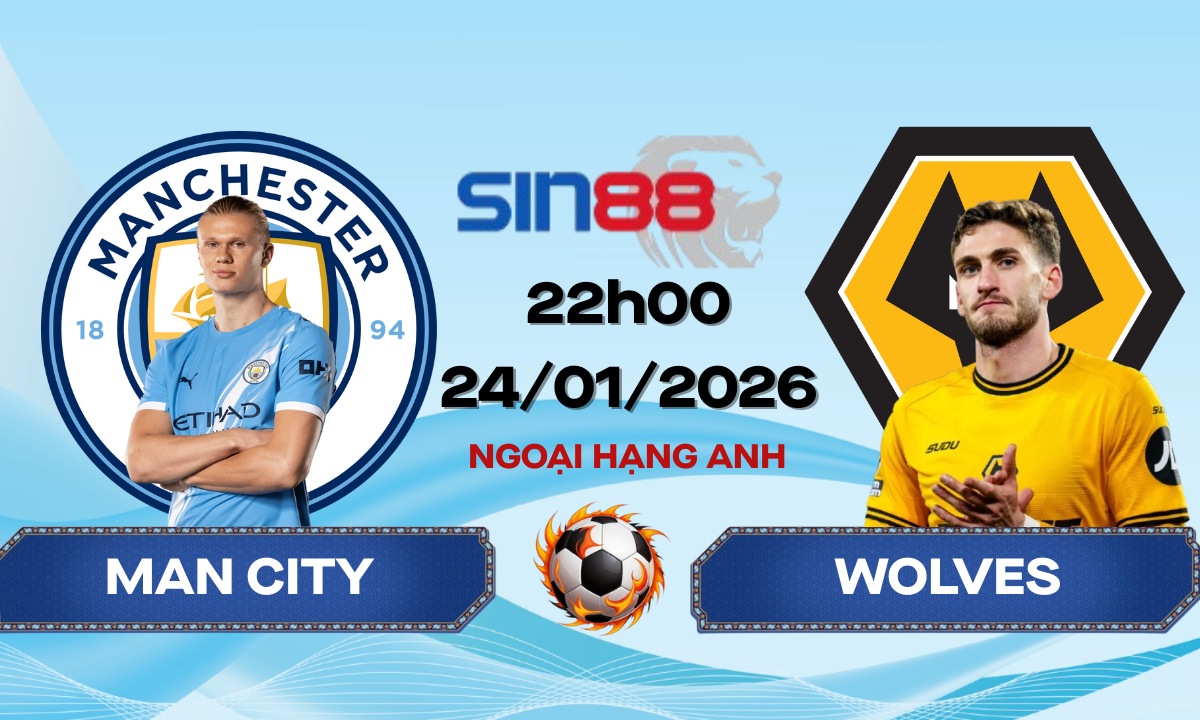 Soi kèo bóng đá Manchester City – Wolves 22h00 ngày 24/01/2026 – Ngoại hạng Anh