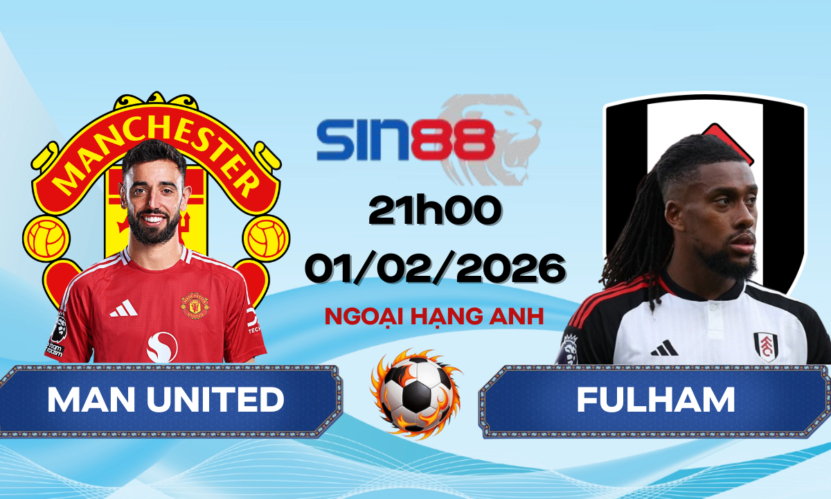 Soi kèo bóng đá Manchester United – Fulham 21h00 ngày 01/02/2026 – Ngoại hạng Anh
